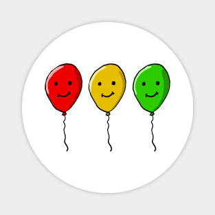 Happy Balloons Magnet